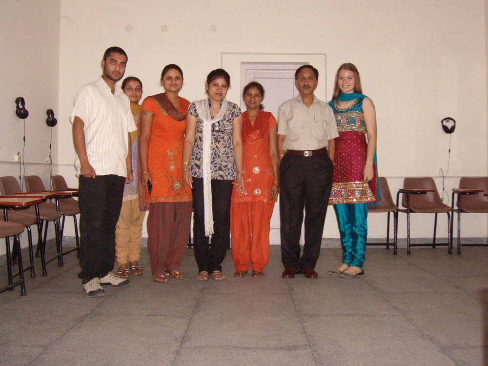 Austauschschülerin bei Social Work in Indien
